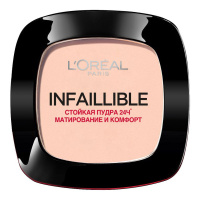 LOREAL Пудра Infaillible 24ч 123 Теплый ванильный