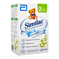 SIMILAC молочная смесь Полноценное Развитие 2 с шести месяцев 700 г