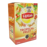 LIPTON чай черный листовой Tropical Fruit 85 г