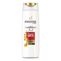 PANTENE шампунь-бальзам-уход 3 в 1 Яркость Цвета 360 мл