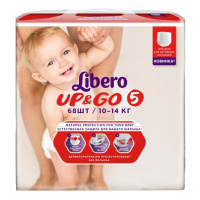 LIBERO подгузники-трусики Up & Go 5 (10 - 14 кг) 68 шт