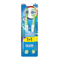 ORAL-B Зубная щетка Комплекс Пятисторонняя чистка средняя 1+1 шт
