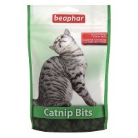 BEAPHAR лакомство для кошек Catnip Bits подушечки с кошачьей мятой 150 г