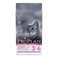 PRO PLAN сухой корм для кошек Delicate с индейкой 10 кг