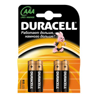 DURACELL батарейки Basic AAA 4 шт