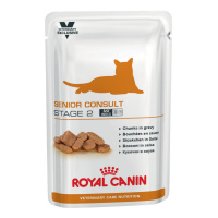 ROYAL CANIN VET DIET влажный корм Senior Consult Stage 2 для кошек старше 7 лет 100 г