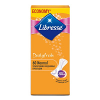 LIBRESSE ежедневные прокладки Dailyfresh Normal 60 шт