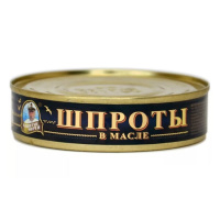 КАПИТАН МОРЕЙ шпроты в масле 160 г