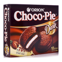 ORION пирожное Choco Pie Dark в шоколадной глазури 360 г