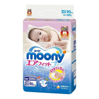 MOONY подгузники NB (до 5 кг) 90 шт