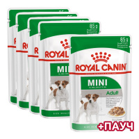 ROYAL CANIN влажный корм Mini Adult для собак мелких пород 85г x 4+1 шт