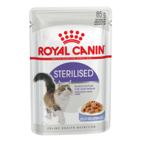 ROYAL CANIN влажный корм Sterilised (в желе) для стерилизованных кошек 85 г