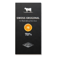 SWISS ORIGINAL шоколад горький с Кусочками апельсина 100 г