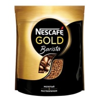 NESCAFE кофе растворимый Gold Barista c добавлением молотого мягкая упаковка 150 г