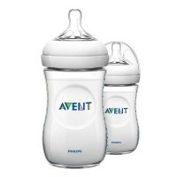 AVENT бутылочки с соской Natural SCF693/27 с 1 месяца 260 мл 2 шт