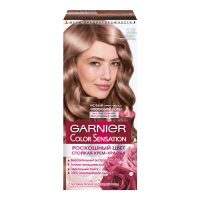 GARNIER крем-краска для волос Color Sensation жемчужно-пепельный блонд 7.12
