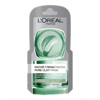 LOREAL маска для лица Магия Глины Очищение и Матирование 6 мл