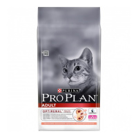 PRO PLAN сухой корм для кошек Adult с лососем 10 кг