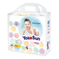 YOKOSUN подгузники-трусики XXL (15 - 23 кг) 28 шт