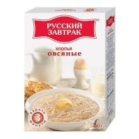 РУССКИЙ ЗАВТРАК хлопья овсяные 400 г