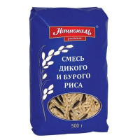 НАЦИОНАЛЬ Premium рис смесь Дикого и бурого риса 500 г