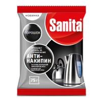 SANITA чистящее средство Антинакипин порошок 75 г