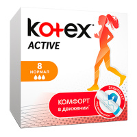 KOTEX тампоны Active Нормал 8 шт