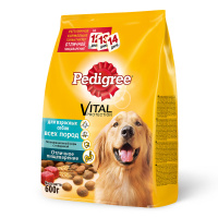 PEDIGREE сухой корм для собак всех пород с говядиной 0,6 кг