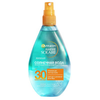 GARNIER солнцезащитный спрей Ambre Solaire солнечная вода прозрачный SPF 30 150 мл