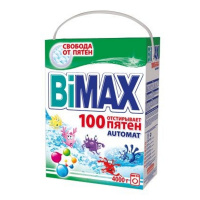BIMAX стиральный порошок 100 пятен автомат 4 кг