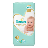 PAMPERS подгузники Premium Care 3 (6 - 10 кг) 52 шт