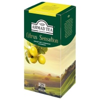 Ahmad Tea Citrus Sensation черный чай с лимоном и лаймом, 25 пакетиков