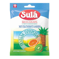 SULA леденцы Мультивитамин 60 г